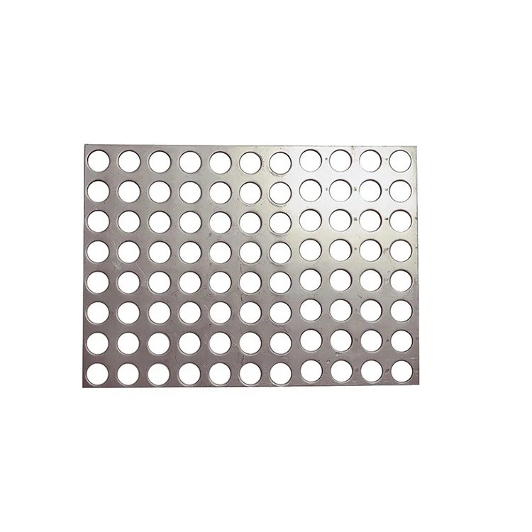 Hromadná průmyslová perforovaná kovová síť