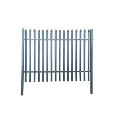 Galvanizovaný palisádový bezpečnostní plot